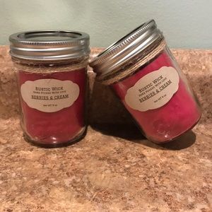 Berries & Cream Scented Candle 8oz